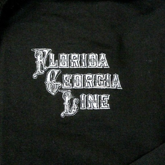 Florida Georgia Line States Logo Hoodie - S - Picture 2 of 5